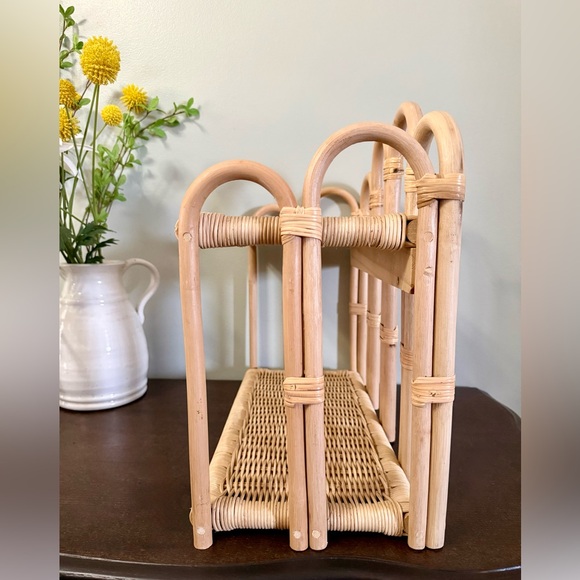 Natural Rattan Wall Shelf - Picture 3 of 7